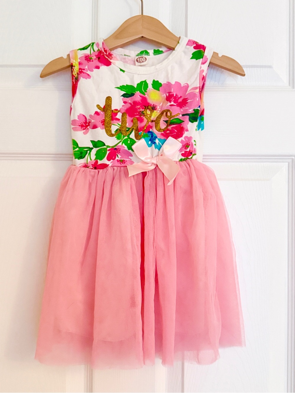 2T Baby Girl Two Year Old Birthday dress | Toddler 2nd Birthday Dress